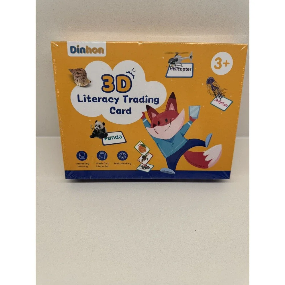 3D Visual Change Cognitive Card My First Flash Cards for Toddlers fun learning